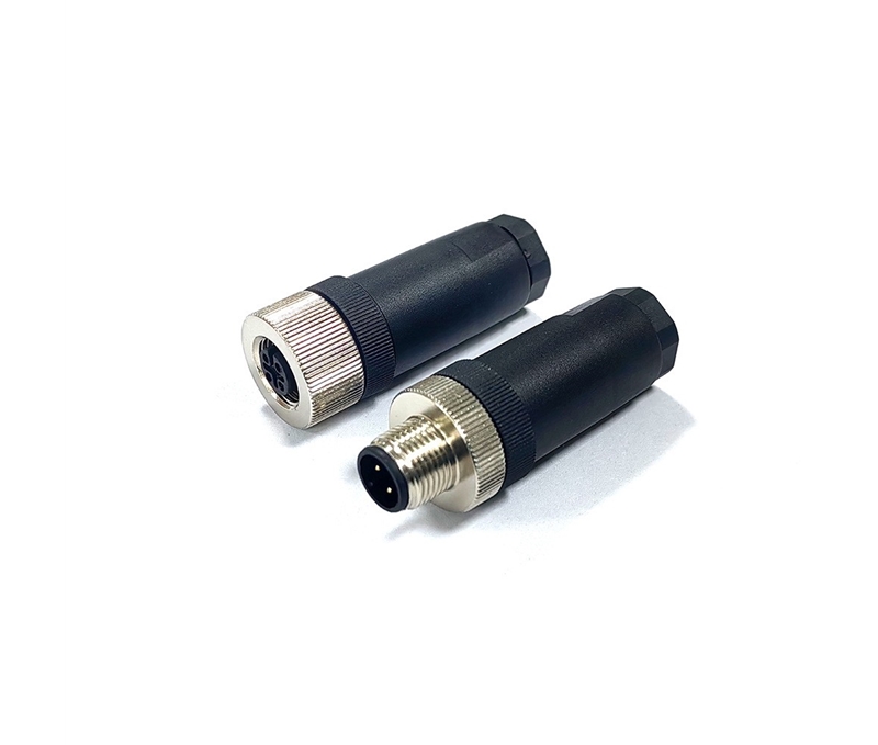 M12金属直头连接器